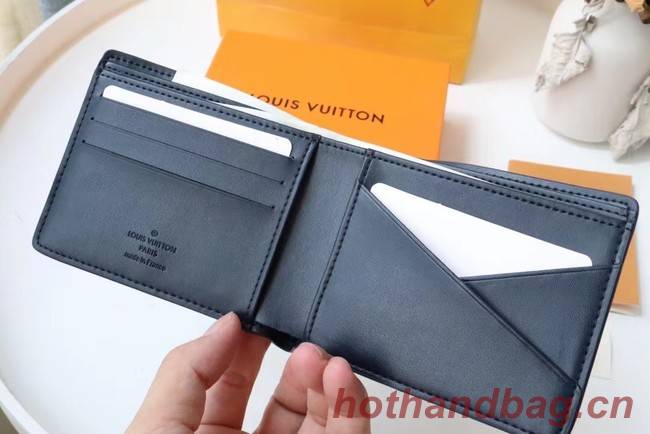 Louis Vuitton MULTIPLE WALLET M70422 Navy Blue