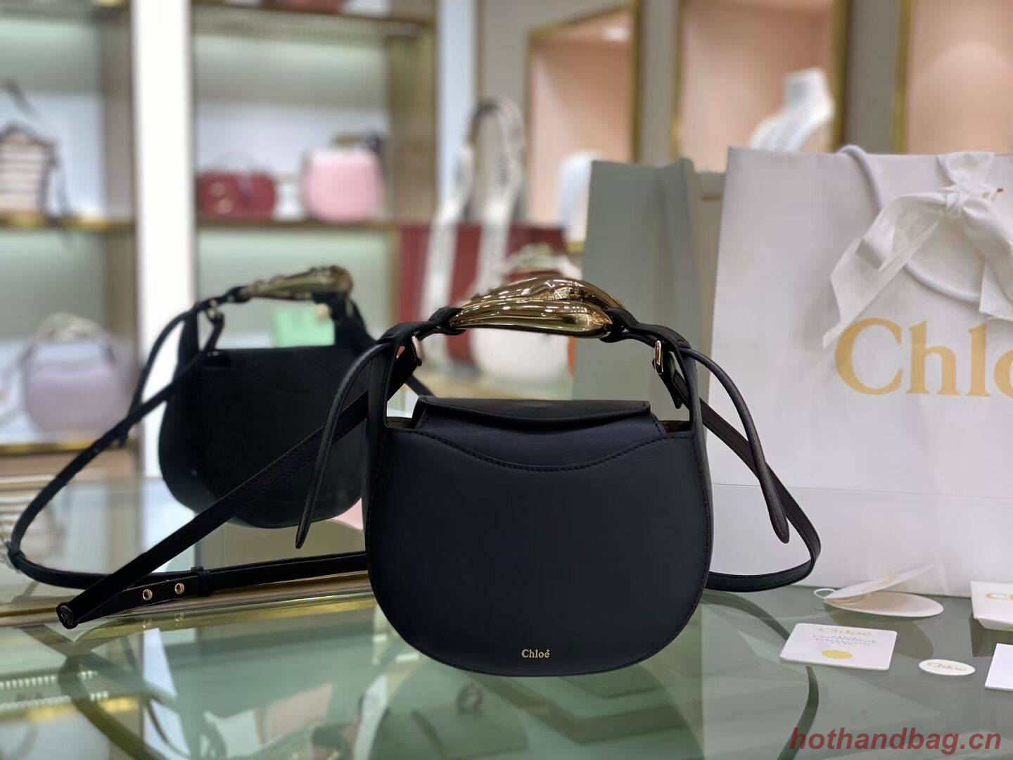 Chloe Original Calfskin Leather Bag 3S1350 black