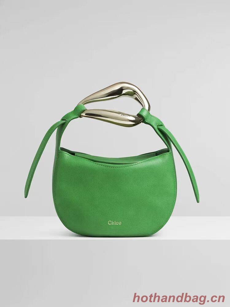 Chloe Original Calfskin Leather Bag 3S1350 green