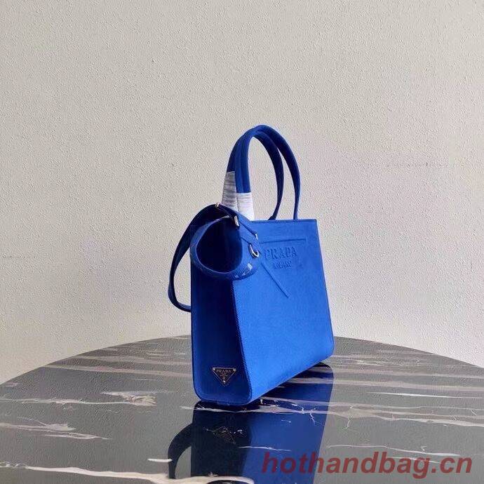 Prada Drill tote bag 1BG382 blue