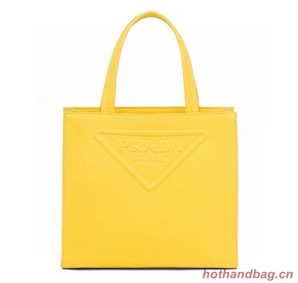 Prada Drill tote bag 1BG382 yellow