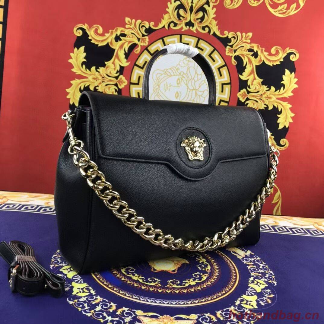 Versace Original large Calfskin Leather Bag FS1042 black