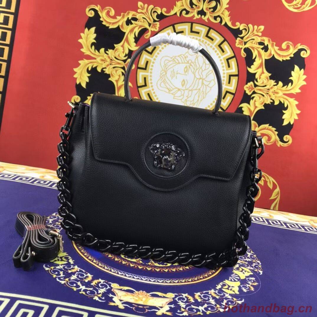 Versace Original medium Calfskin Leather Bag FS1041-1 black