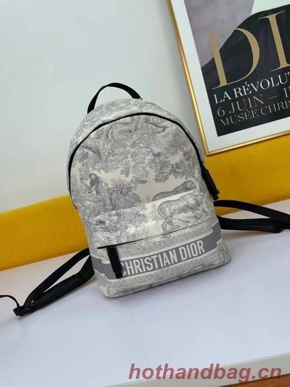 DIOR SMALL DIORTRAVEL BACKPACK M6108 grey