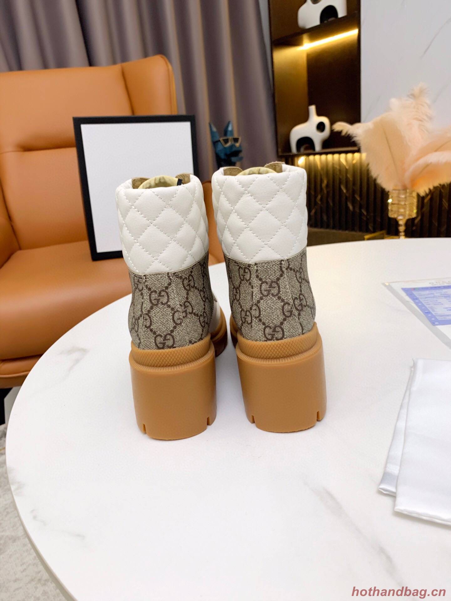 Gucci Boots G36590 Beige