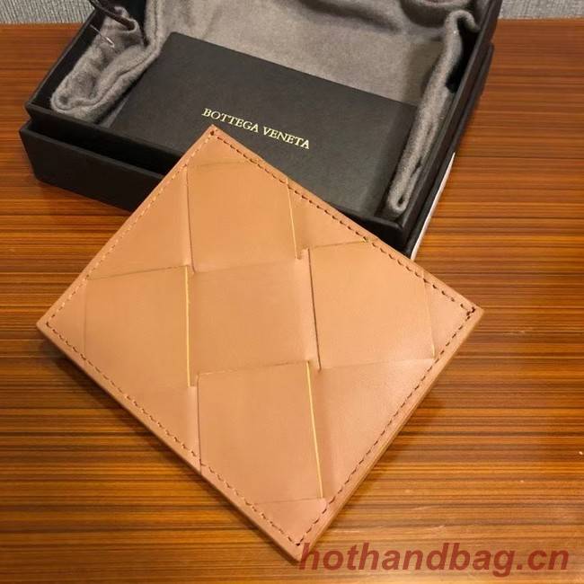 Bottega Veneta Card Holder 133993 apricot