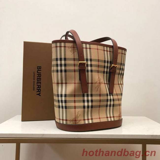 BurBerry Leather Shoulder Bag 80111 Wheat