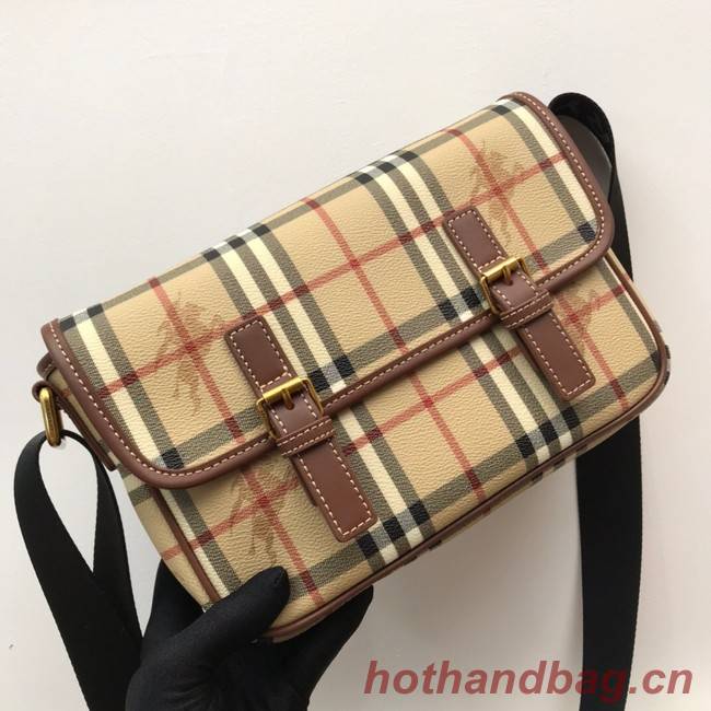 BurBerry Leather Shoulder Bag 80119 Wheat