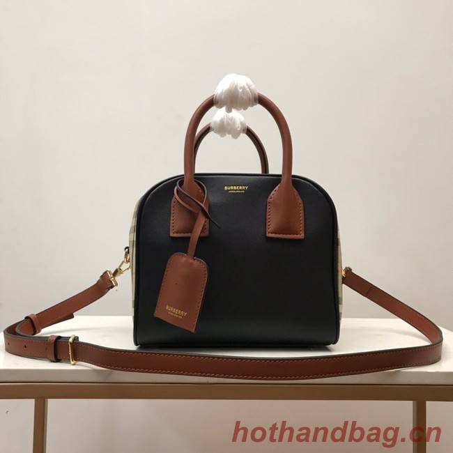 BurBerry Leather Shoulder Bag 80193 black 