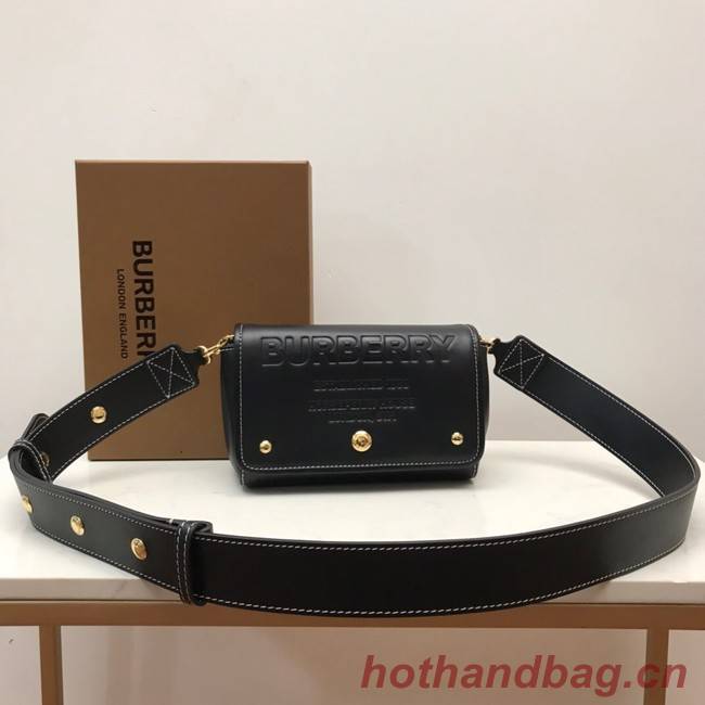 BurBerry Leather Shoulder Bag 80266 black