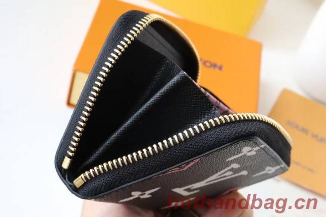 Louis Vuitton ZIPPY COIN PURSE M80677 Black