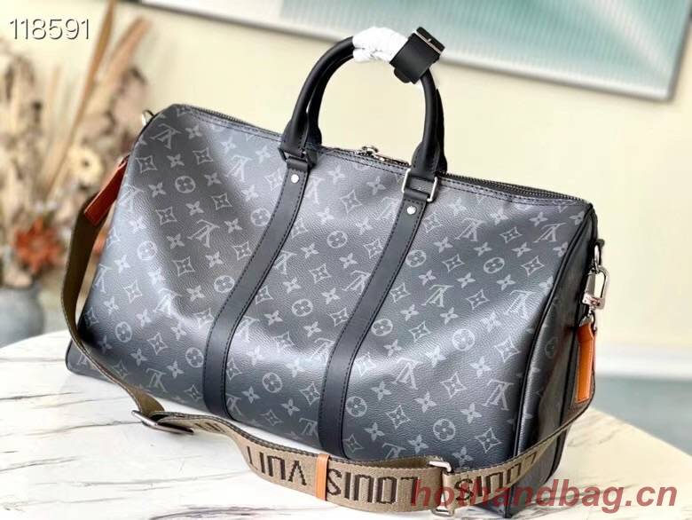 Louis Vuitton KEEPALL BANDOULIERE 45 M40569 black