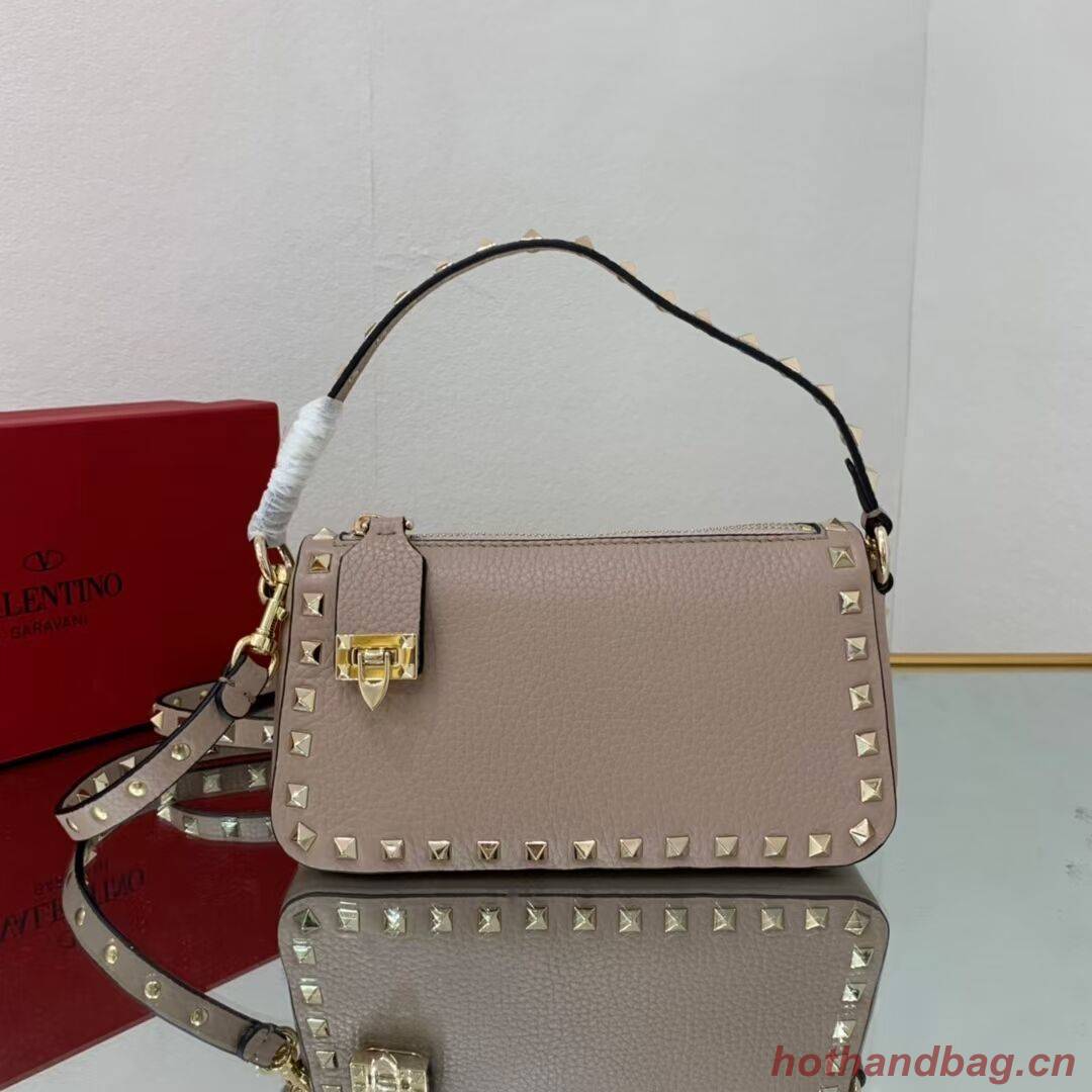 VALENTINO Origianl leather shoulder bag V4700 grey