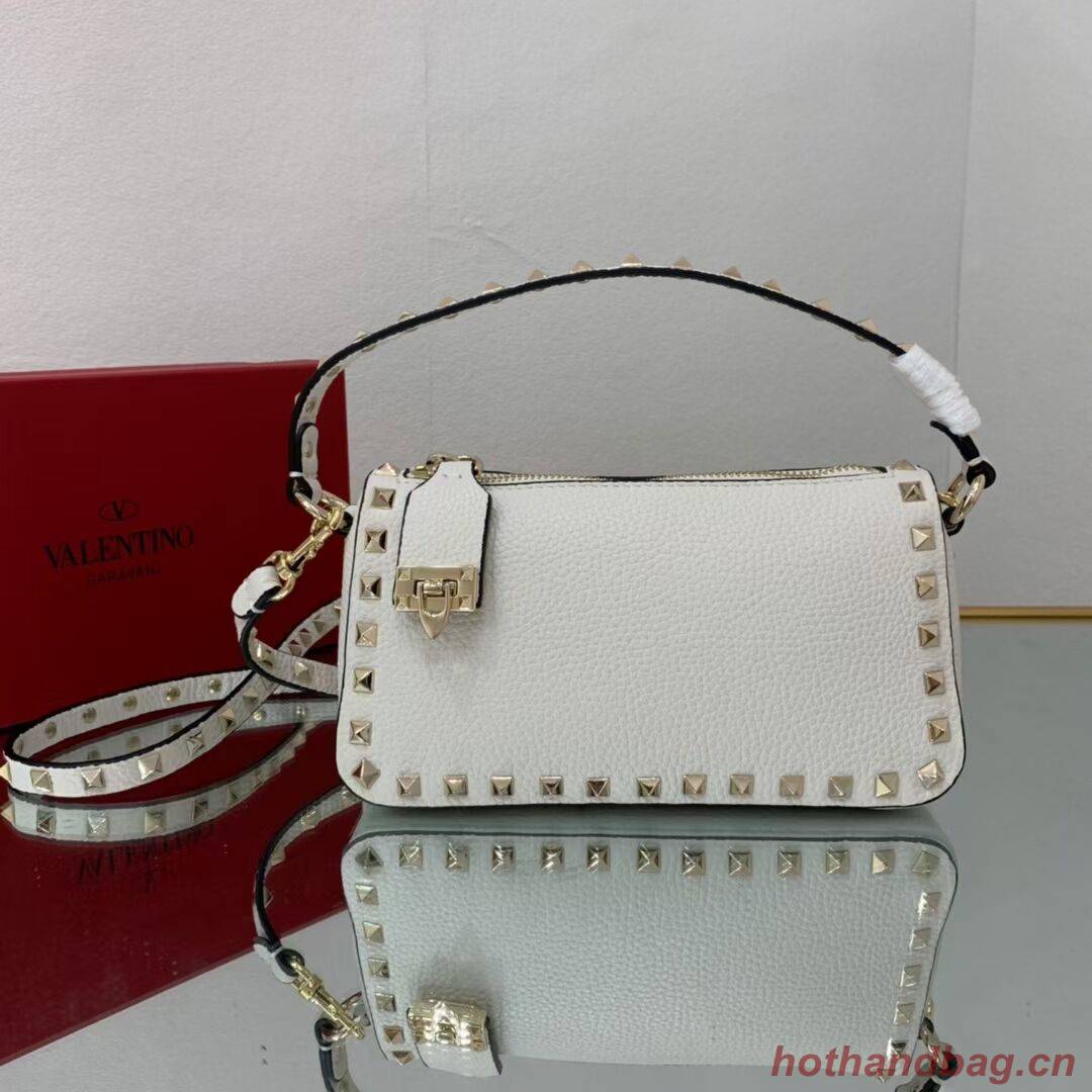 VALENTINO Origianl leather shoulder bag V4700 white