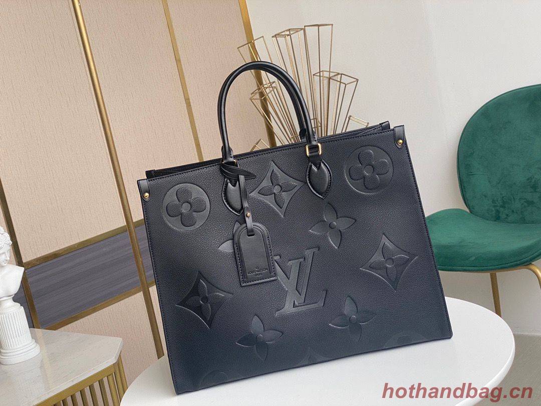 Louis Vuitton ONTHEGO Original Leather GM M44925 Black