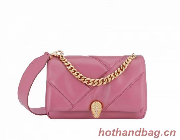 Bvlgari Serpenti Forever leather crossbody bag B219069 rose