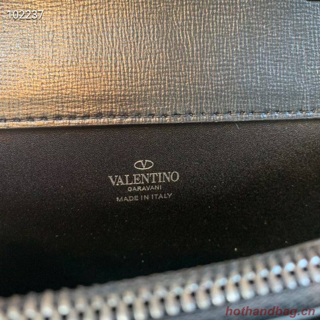 VALENTINO Origianl leather tote bag V4071D black