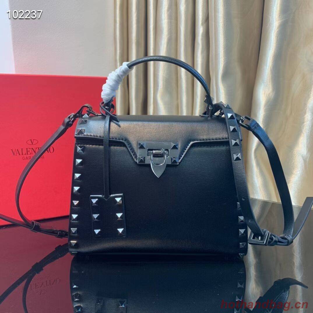 VALENTINO Origianl leather tote bag V4071D black