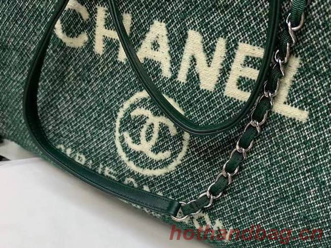 Chanel Shopping bag MM A67001 green