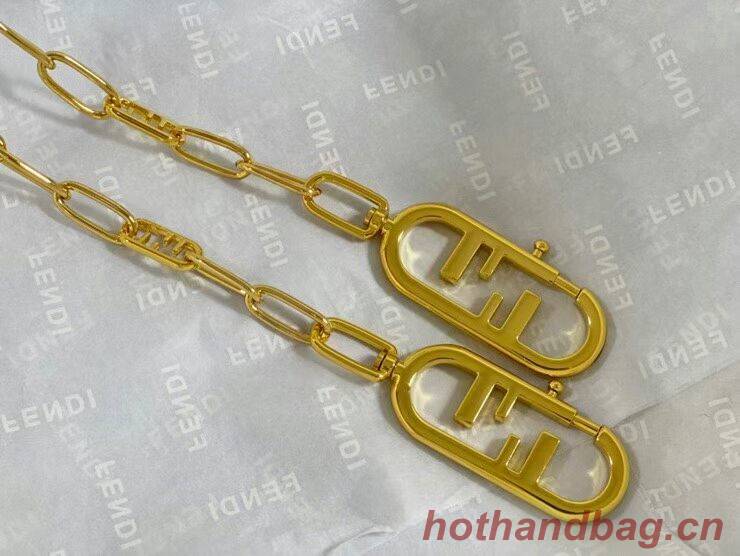 FENDI Shoulder strap gold 8792