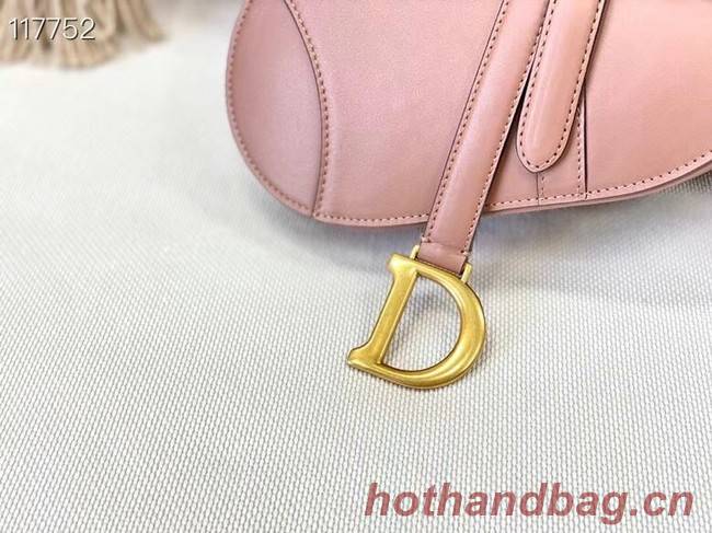 DIOR SMALL SADDLE BAG Calfskin M0445CW pink