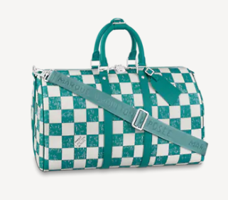 Louis Vuitton KEEPALL BANDOULIERE 45 N80404 Teal