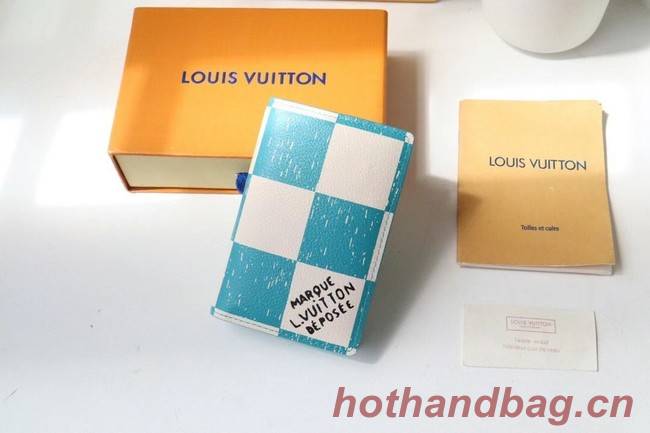 Louis Vuitton POCKET ORGANIZER M60495 light blue