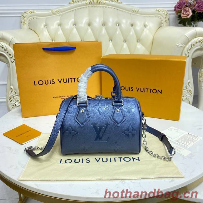 Louis Vuitton SPEEDY BANDOULIERE 20 M58953 blue