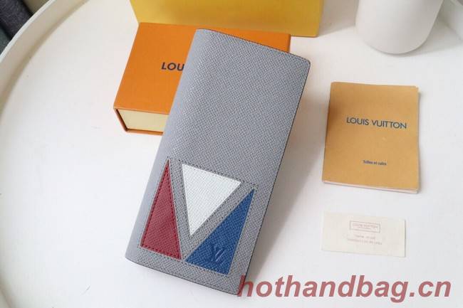 Louis Vuitton BRAZZA WALLET M30791 gray