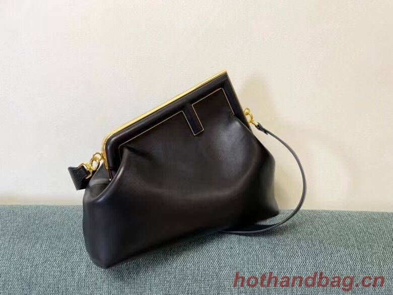 FENDI FIRST MEDIUM leather bag 8BP127AB black