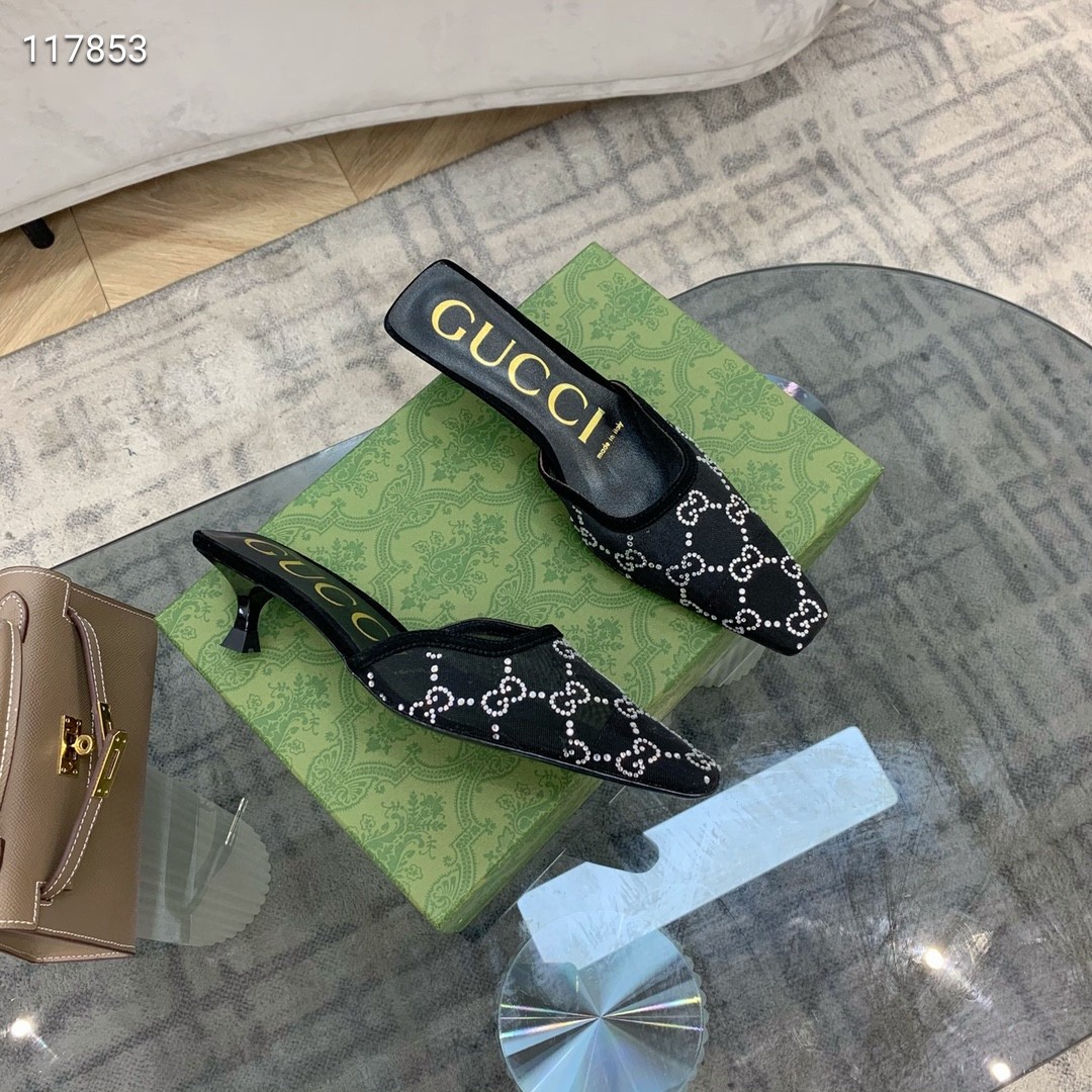 Gucci Shoes GG1755JZ-1 Heel height 5CM