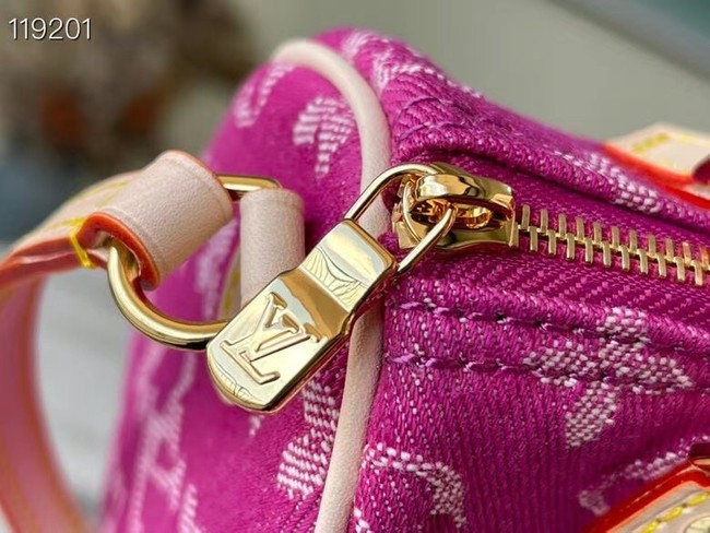 Louis Vuitton SPEEDY Monogram denim  M95052 rose