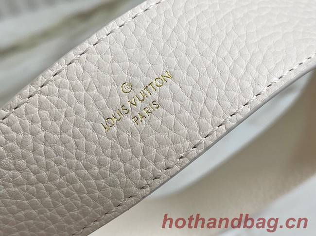 Louis Vuitton CAPUCINES BB M48865 white&brown