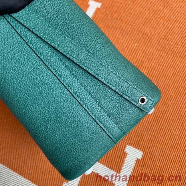 Hermes Picotin Lock Bags Original togo Leather PL3388 blackish green