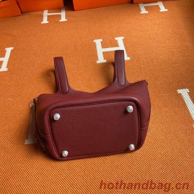 Hermes Picotin Lock Bags Original togo Leather PL3388 claret