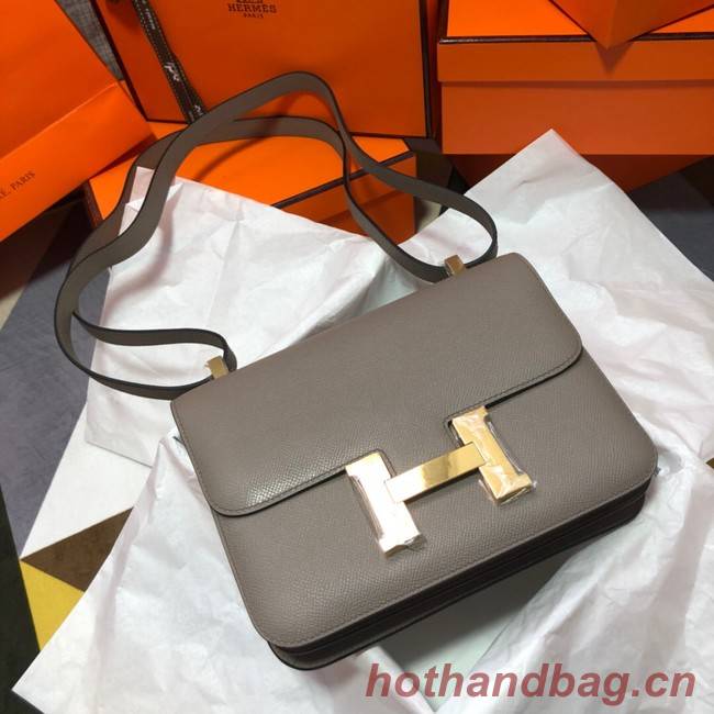 Hermes Original Espom Leather Constance Bag 5333 gray