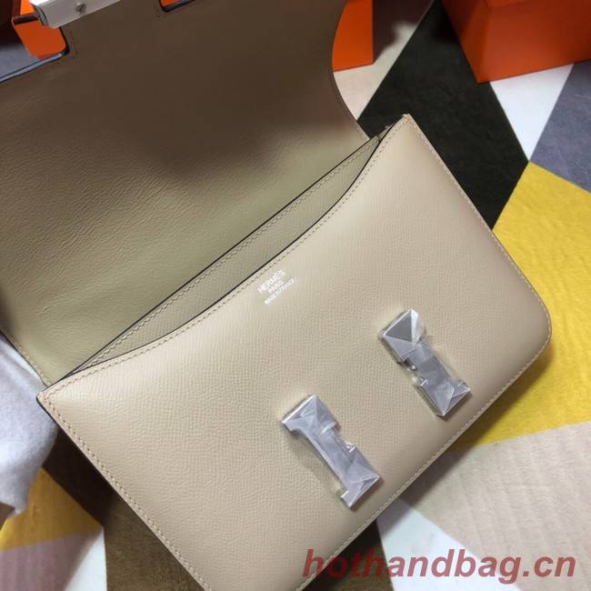 Hermes Original Espom Leather Constance Bag 5333 light gray