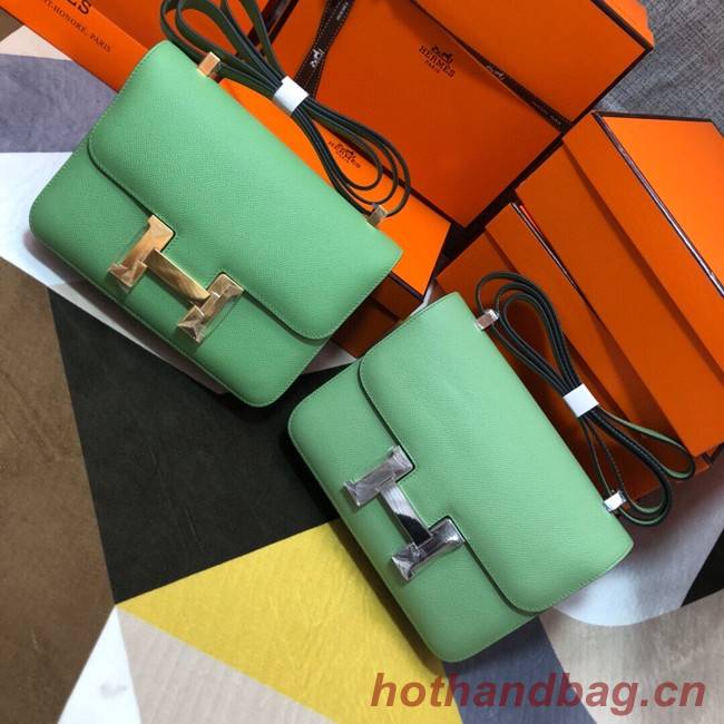 Hermes Original Espom Leather Constance Bag 5333 light green