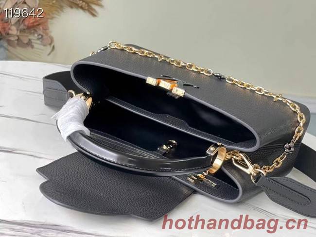 Louis Vuitton CAPUCINES MM M59209 black