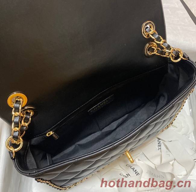 Chanel SMALL FLAP BAG AS1672 black