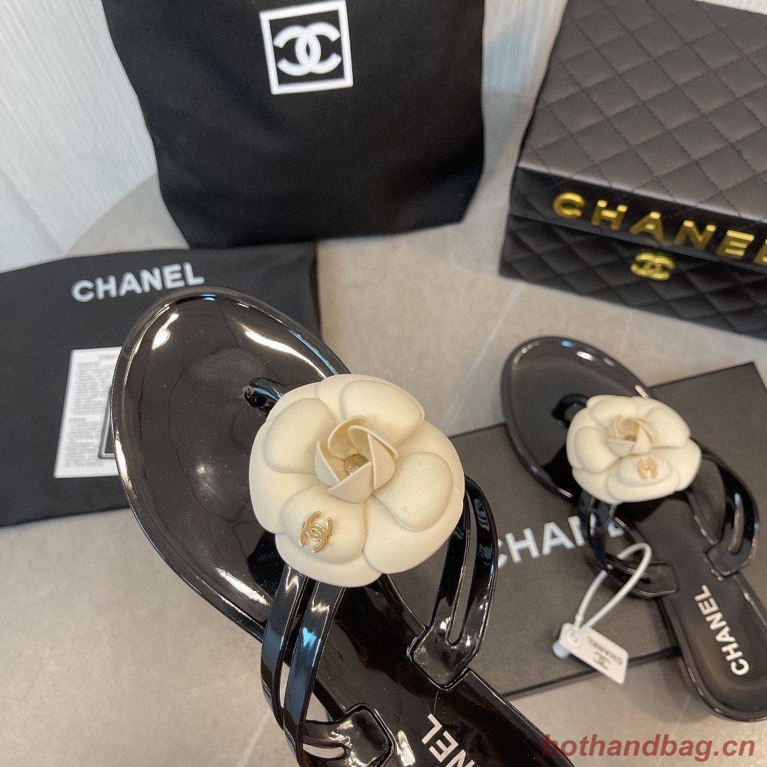 Chanel Slippers Shoes CC62319 Flower