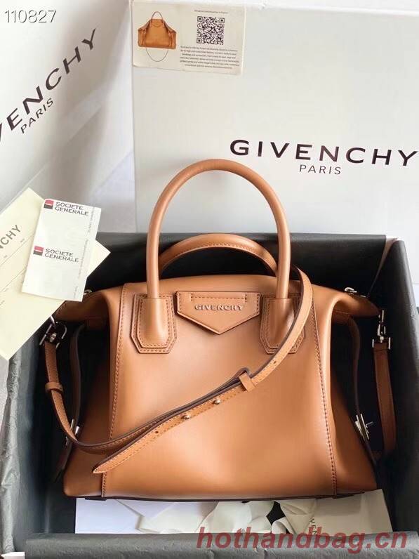 GIVENCHY Original Leather Shoulder Bag 63188 brown