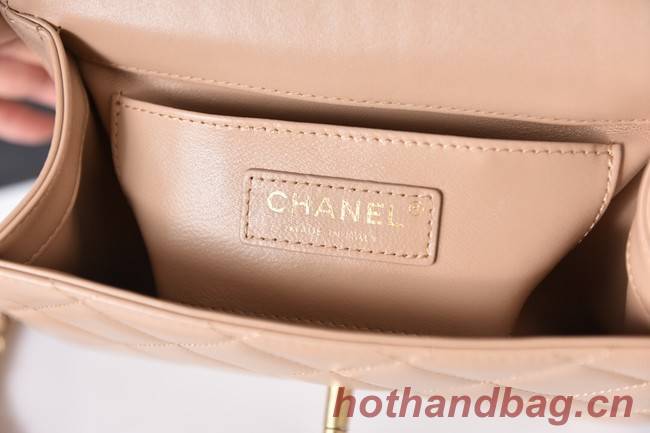 Chanel Flap Lambskin mini Shoulder Bag AS2615 pink