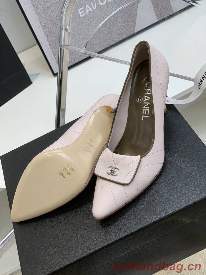 Chanel shoes CH00139 Heel Hight 1CM/8CM