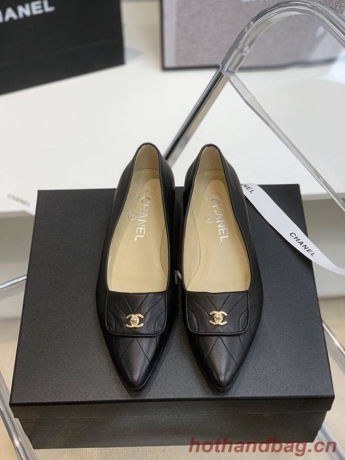 Chanel shoes CH00140 Heel Hight 1CM/8CM