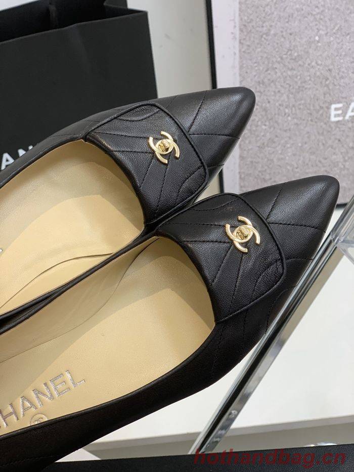 Chanel shoes CH00140 Heel Hight 1CM/8CM