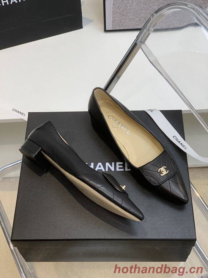 Chanel shoes CH00140 Heel Hight 1CM/8CM