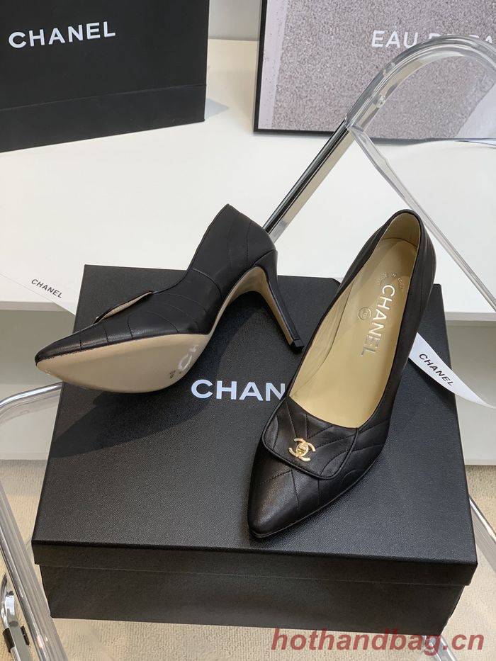 Chanel shoes CH00141 Heel Hight 1CM/8CM