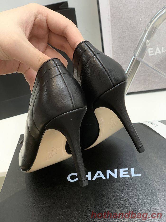 Chanel shoes CH00141 Heel Hight 1CM/8CM