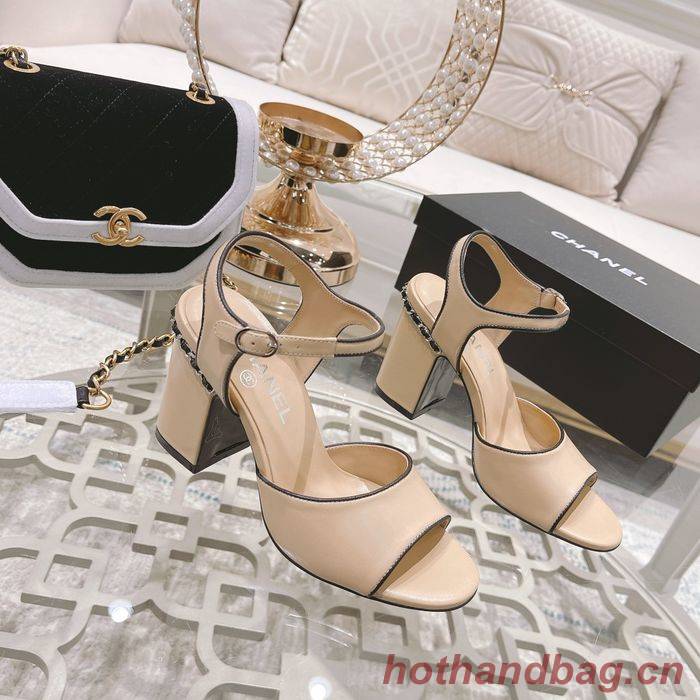 Chanel shoes CH00180 Heel Hight 8.5CM